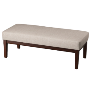 EKENÄSET Bench, Kilanda light beige, 112 cm (44 1/8 ")