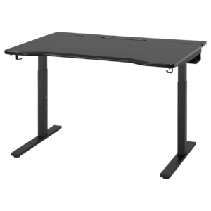 UTMANING Gaming desk, black, 120x80 cm (47 1/4x31 1/2 ")